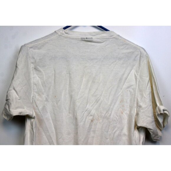 Vtg 80s California Raisins Grapevine Gym Shirt sz L White Crew Neck Short Sleeve - Picture 8 of 12